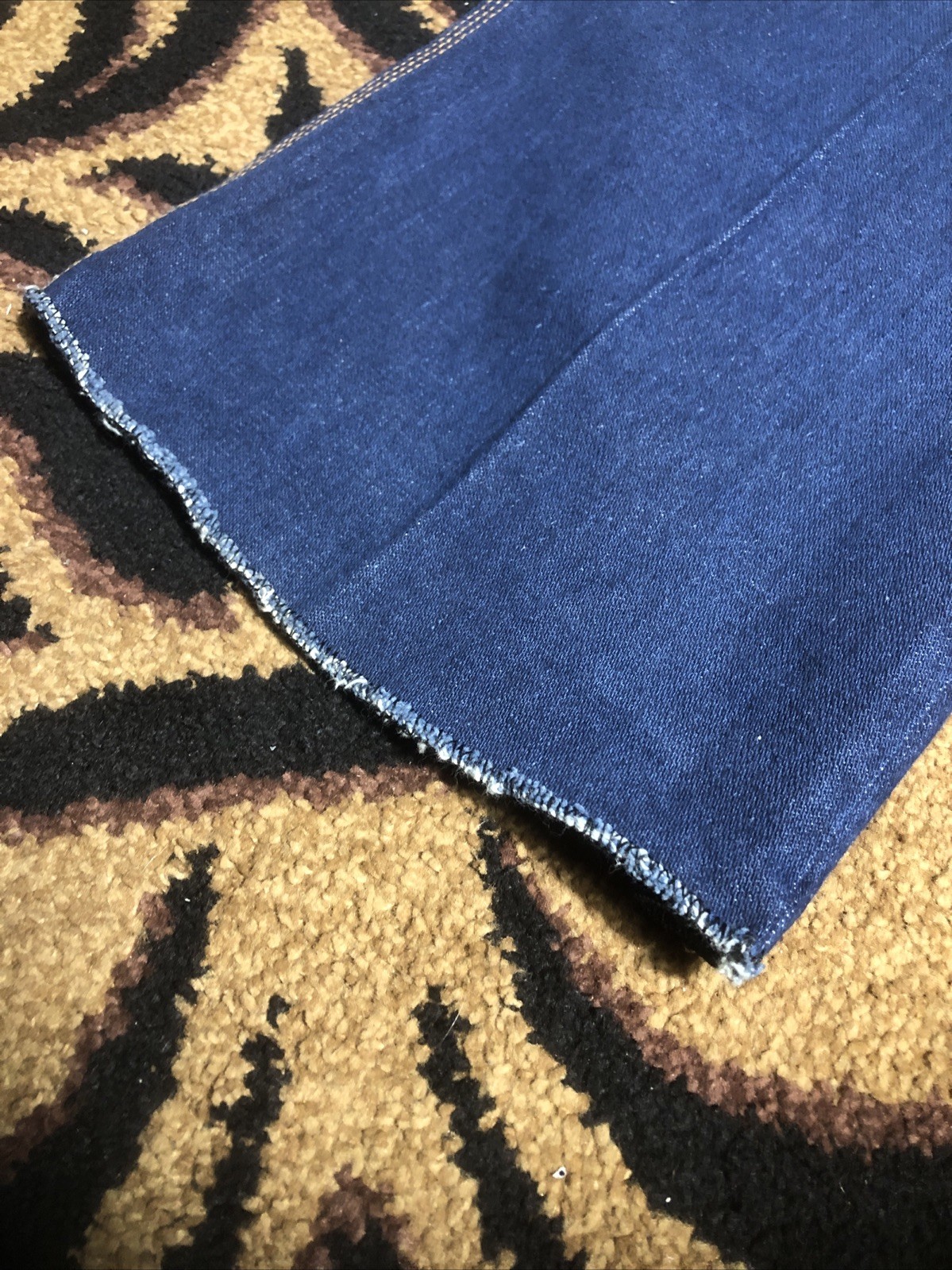 Vintage Brittania Brit Flare Size 33L NEW 31×36 Disco Size 11/12 Rare Denim