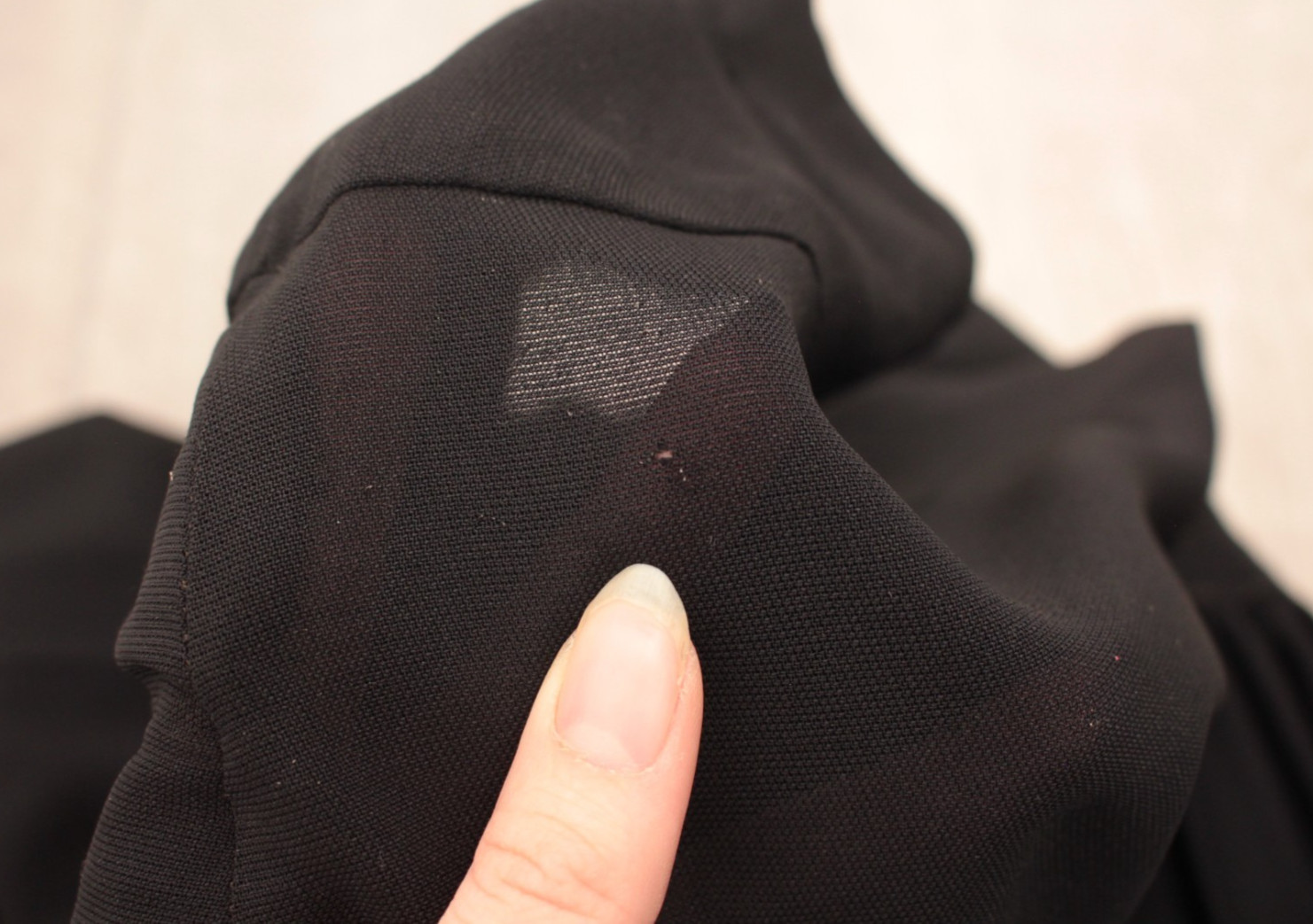 Vtg Women’s 30s Black Sheer Dress W/ Bows At Front Waist Sz XS/S 1930s