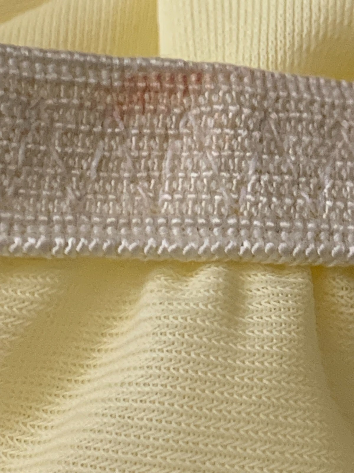 Greenco Maid Vintage Size 6 Medium Sunny Yellow Half Slip White Lace Detail