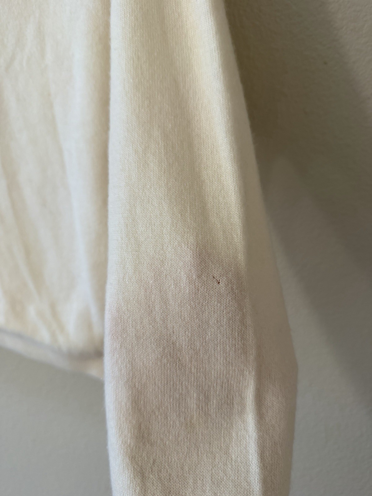 Vintage Pringle Scotland Cashmere Cardigan Mink Fur Collar Ivory Size S