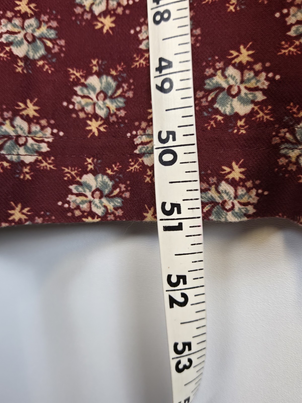Vtg 90s Eddie Bauer Floral Maxi Dress Large Cottagecore Grunge Americana Cotton