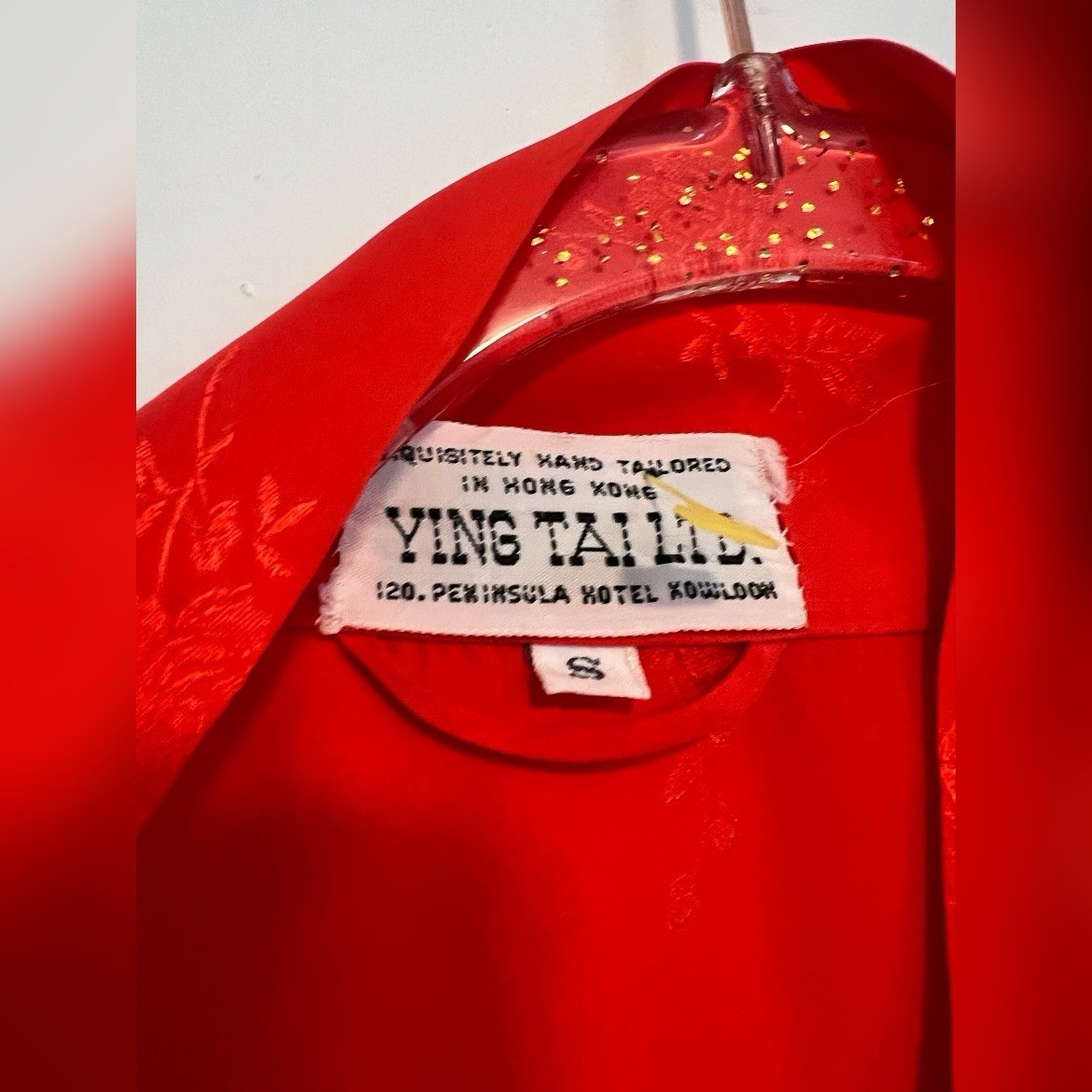 Vintage Ying Tai Ltd Asian Oriental Kimono Silk Robe Size S￼