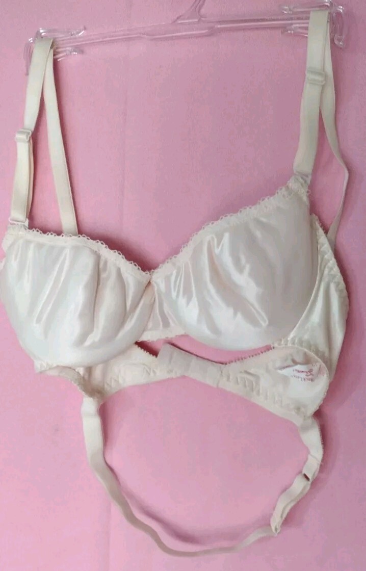 80’s vtg BACKLESS by SMOOTHIE BLUSH UW multiway FOAM PADDED bra 34B