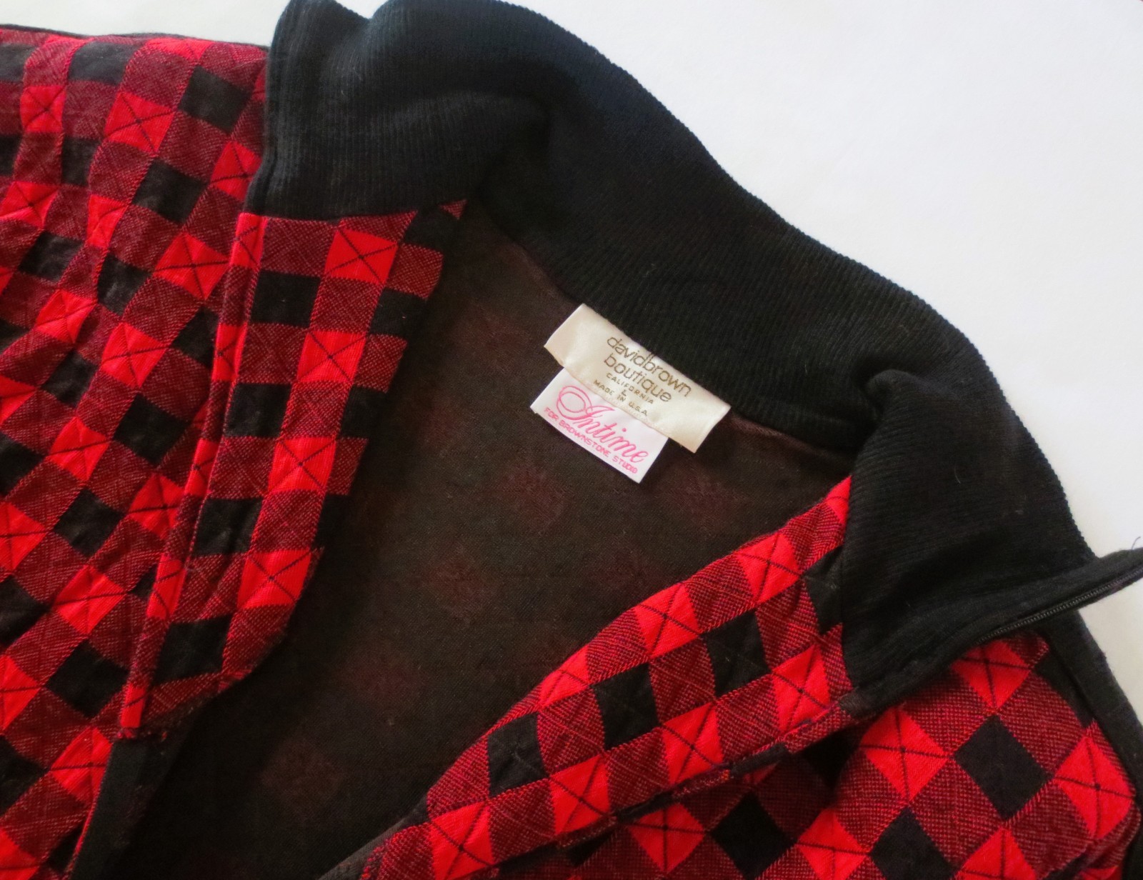 BROWNSTONE STUDIO ROBE Vintage Never Worn 1990s Designer DavidBrown Original Tag