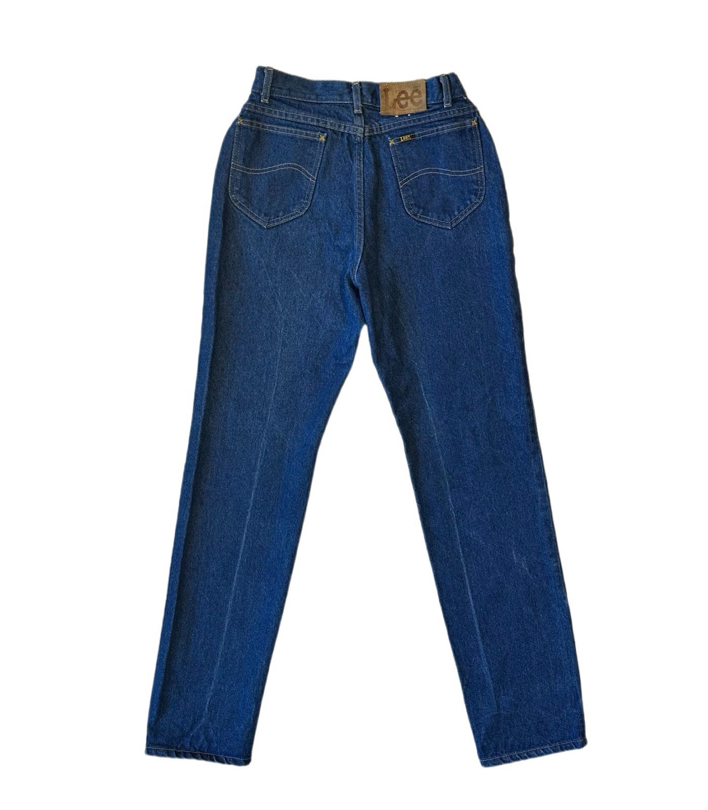 Vtg 70s Lee Riders Sanforized Union Made USA Jeans Womens 12 29×32 Denim Taper