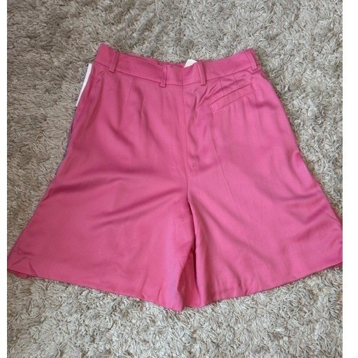 Escada Margaretha Ley Shorts 40/10 Pink Wool NWT Vintage Made in Germany