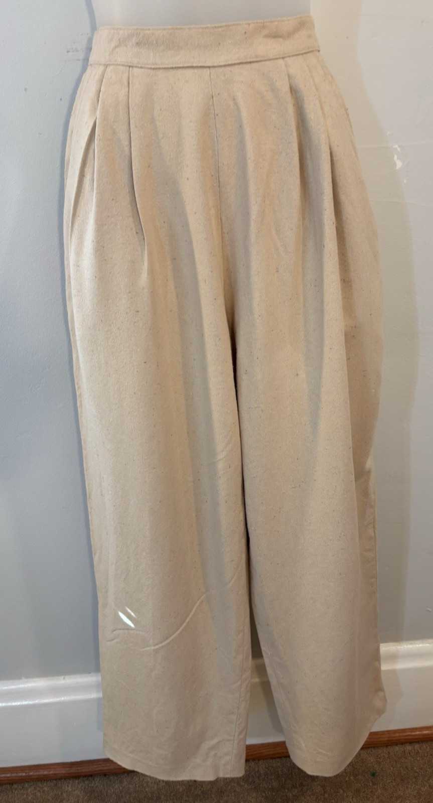Roomy 70’s Vintage Pant Suit by Thimble Weeds nubby cotton vacation wear size M