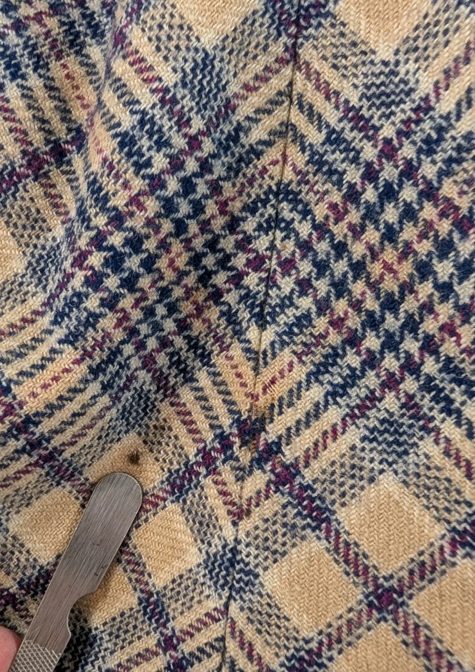 VTG 60s Pendleton 100% Wool Maxi Skirt Sz 11-12 READ Description