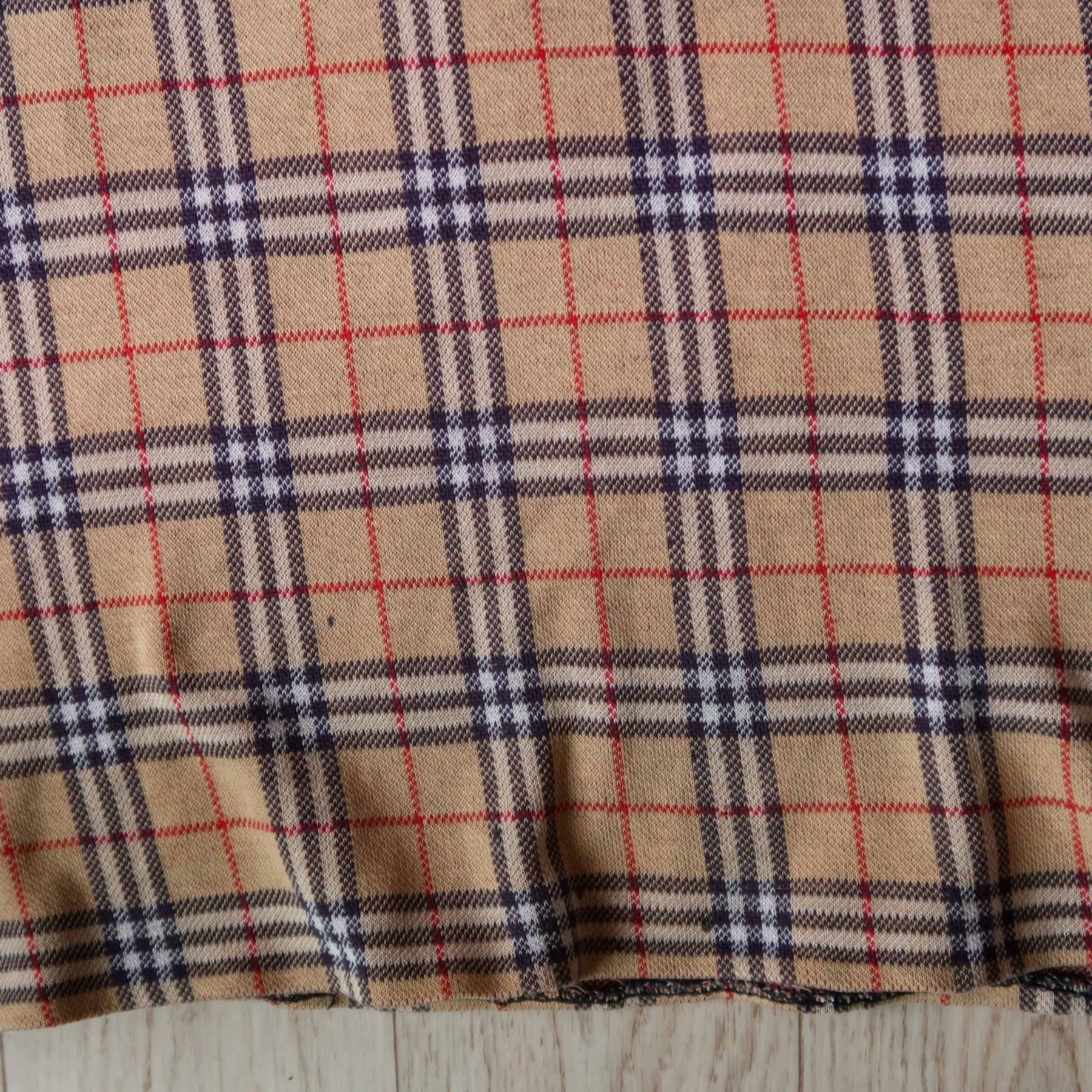 Vintage 90s OG Burberry Nova Check Polo Dress