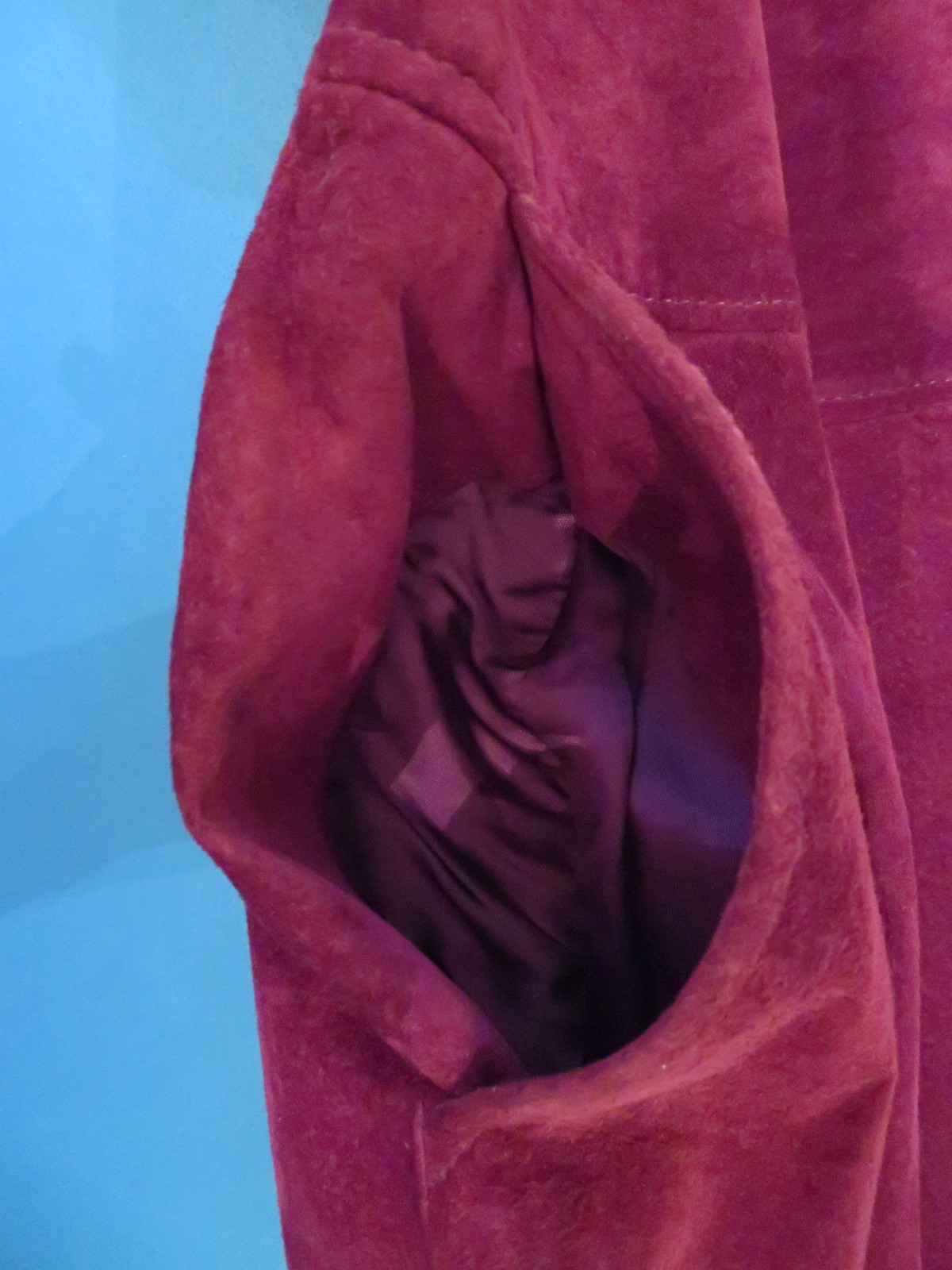 VINTAGE 1980s liz claiborne DRESSES Purple Suede Dress. Misses Size 8. RN 52002.