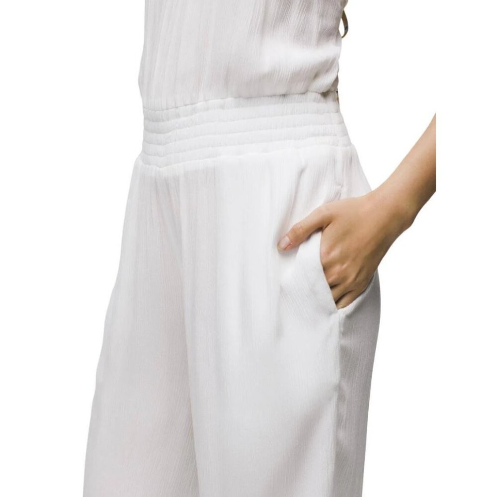 PrAna Women’s Fernie Wide Leg Jumpsuit Swim Cover Up Strappy Small NWT