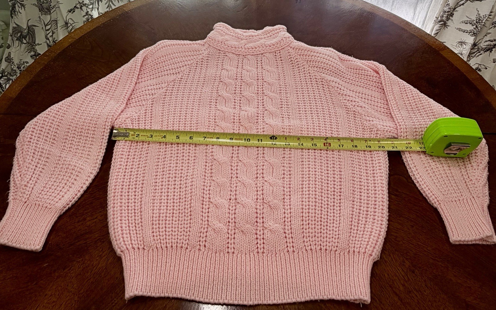 3 Vintage 1980s Women’s Pink, Blue, & Tan Sweaters