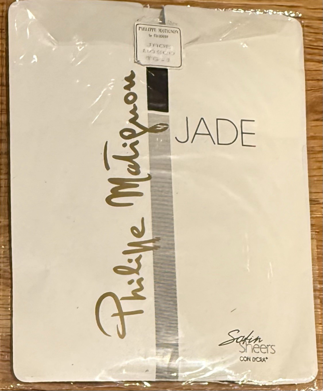 Vintage Philippe Matignon Satin Sheers Pantyhose Bundle Lot of 3 Size 1 Italy
