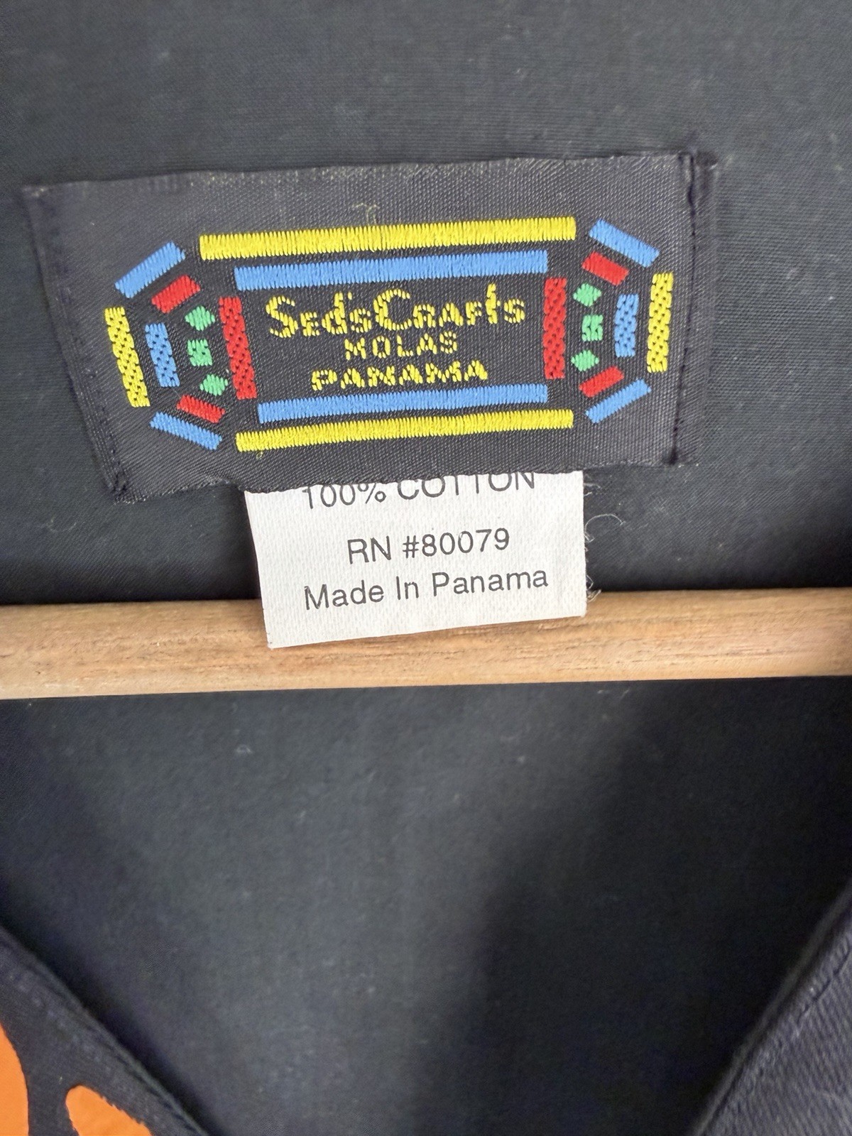 Mola Sed’s Crafts Molas Panama Colorful Blazer Women’s Size M Vintage Handmade