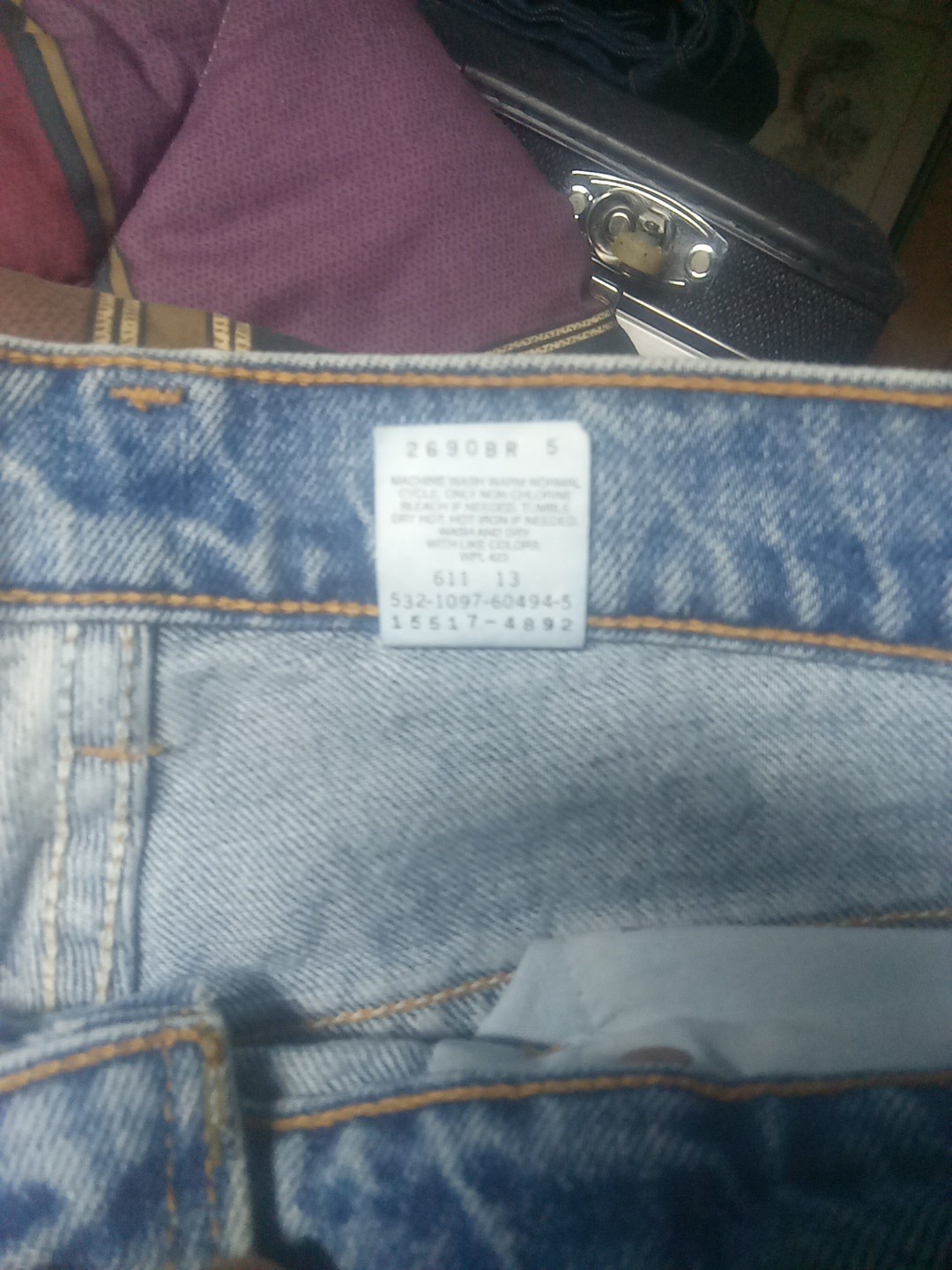 Levi’s 517 Boot Cut Size 12Vintage Reg M Unworn W/out Tags 90s Denim Red Tab