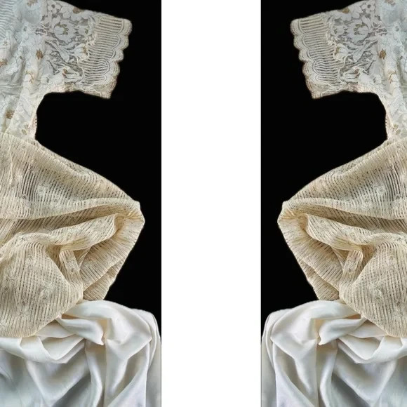 BECKY BISOULIS | 14 | ISABELLE GERHART HOUSTON Lace Vtg Wedding Dress MSRP$2995