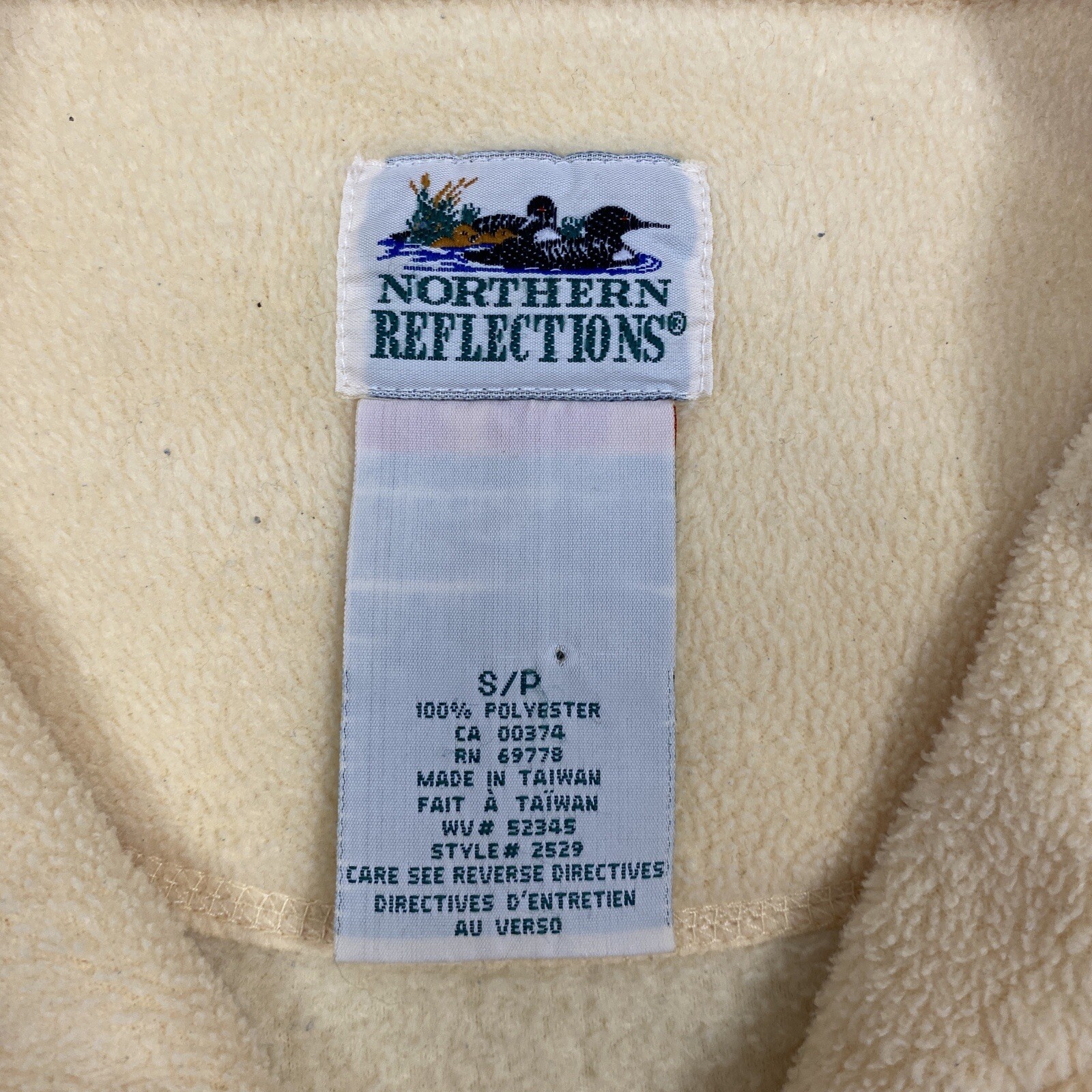 Vintage Northern Reflections Sweater Small Yellow Cottagecore Floral Gardening