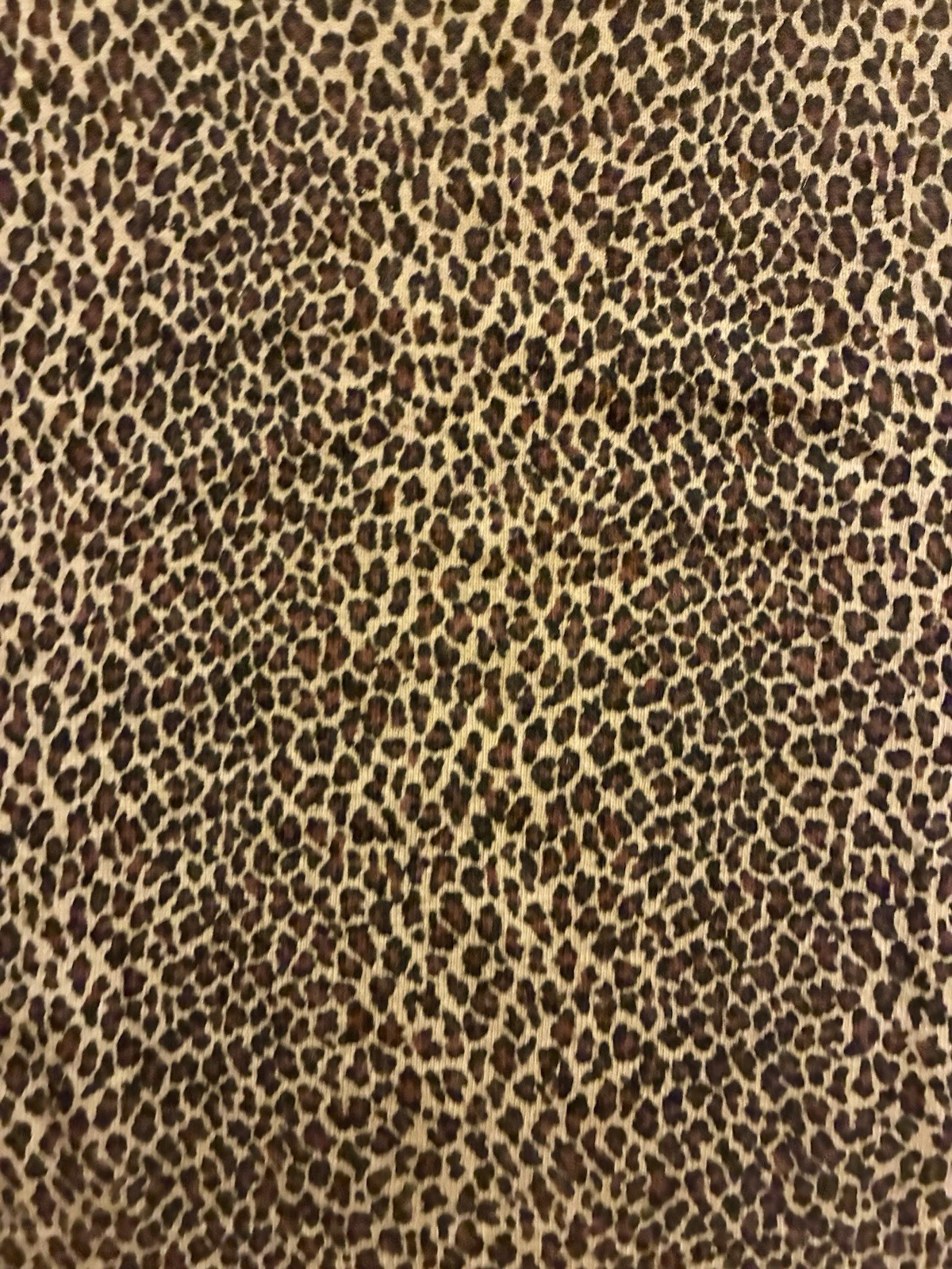 JENNIFER MOORE VINTAGE 1980S LEOPARD PRINT LONG SLEEVED WOMENS BLOUSE