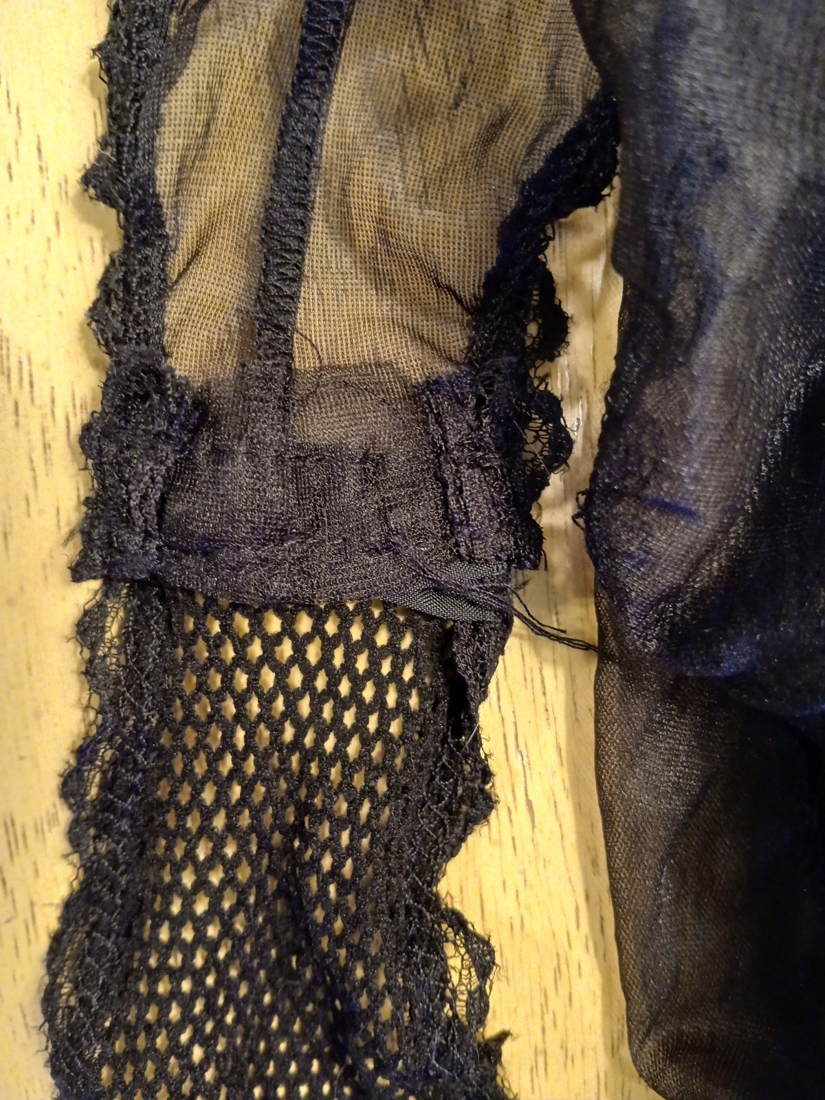 Vintage 80s Hot Pink Satin Black Sheer Fishnet Lace Teddy Lingerie Garters L