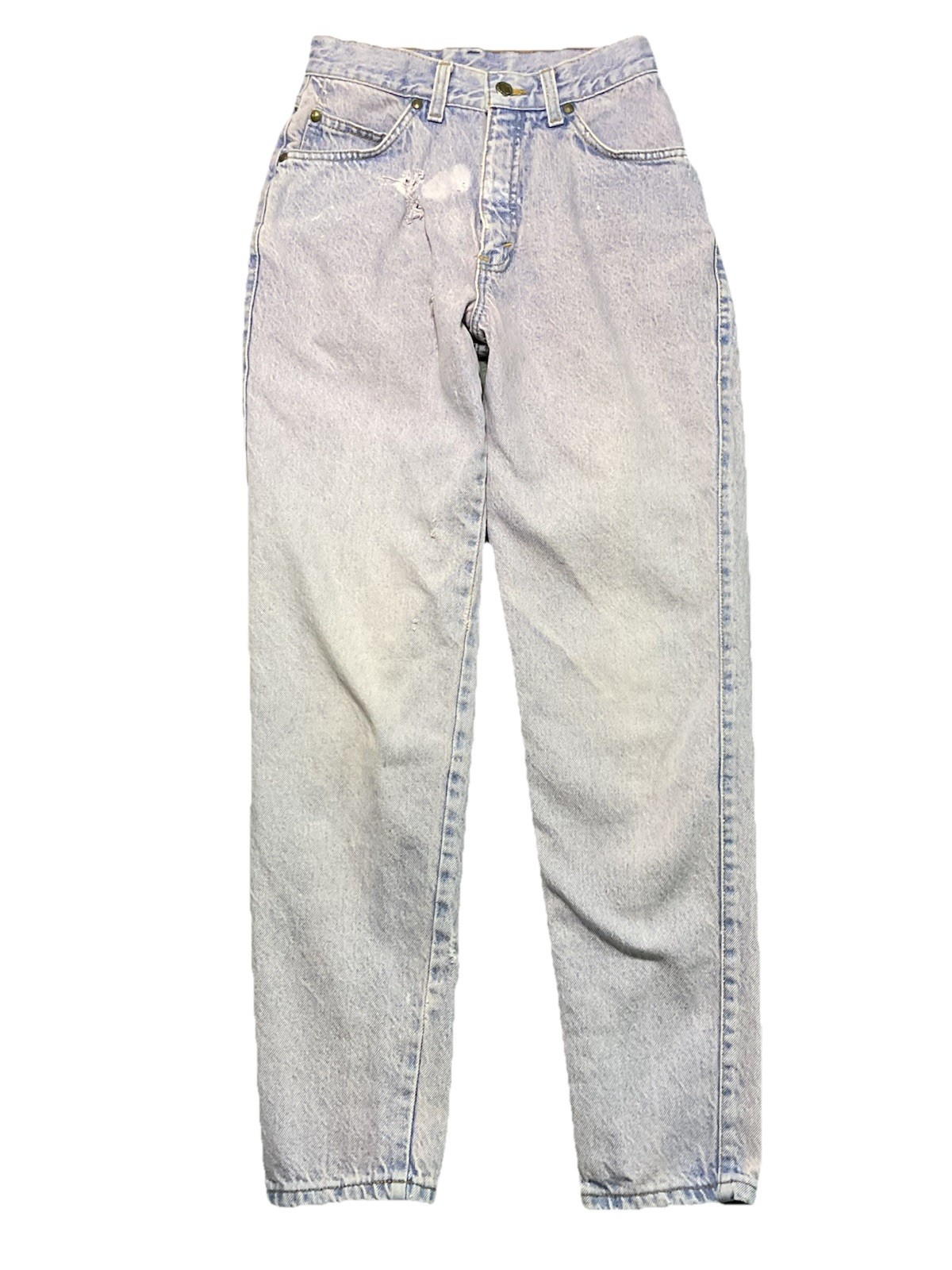 Vintage 90s Levi’s Native Blue Mom Jeans USA Made Pink Fade Acid Wash 5