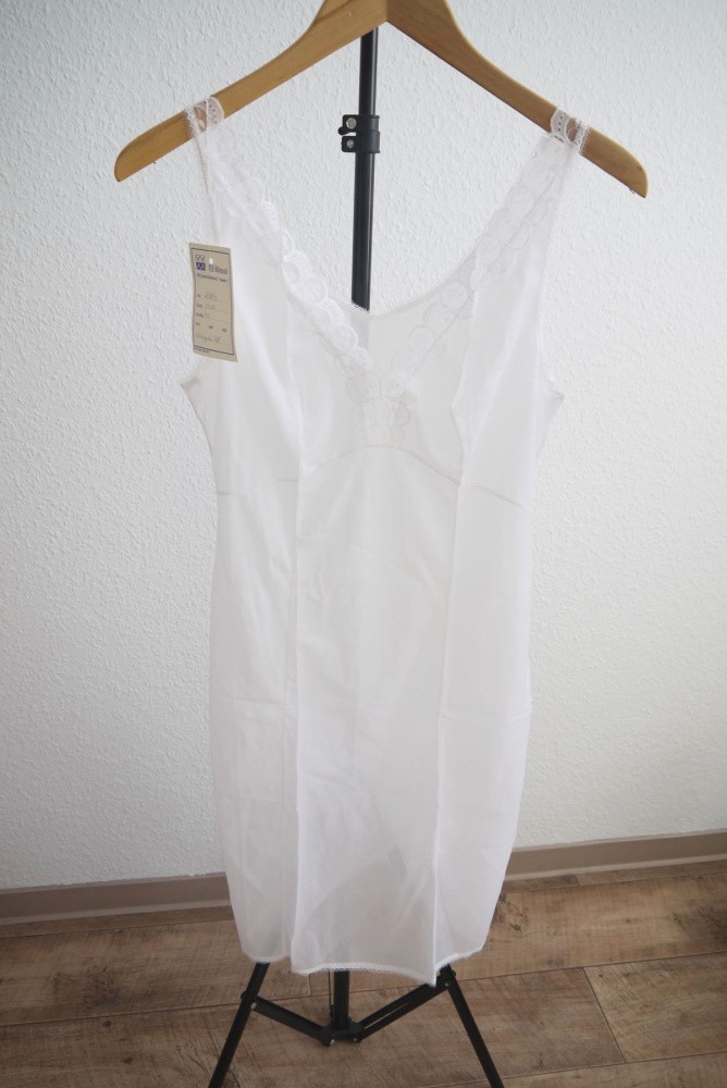 Negligee GDR women VEB knitted fashion vintage nightgown underskirt underskirt
