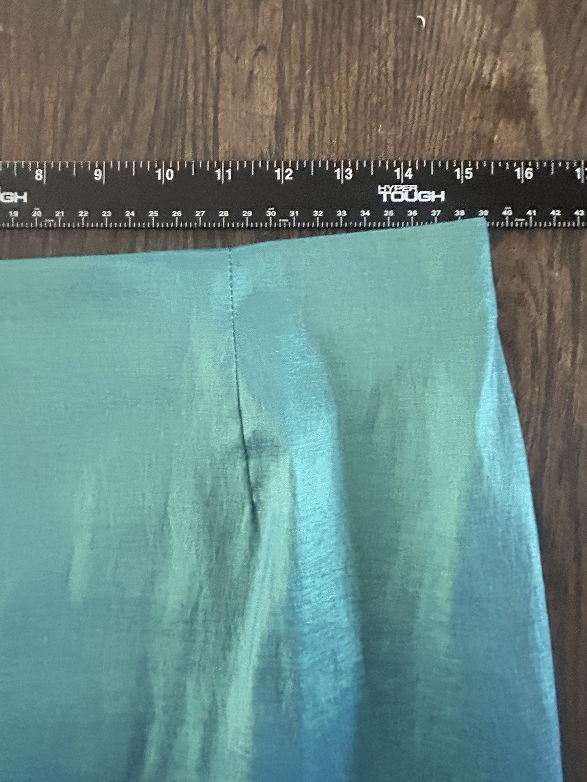VTG CAMERON BLAKE BY MON CHERI Taffeta Skirt Set Elegant Irisdescent Green Y2K