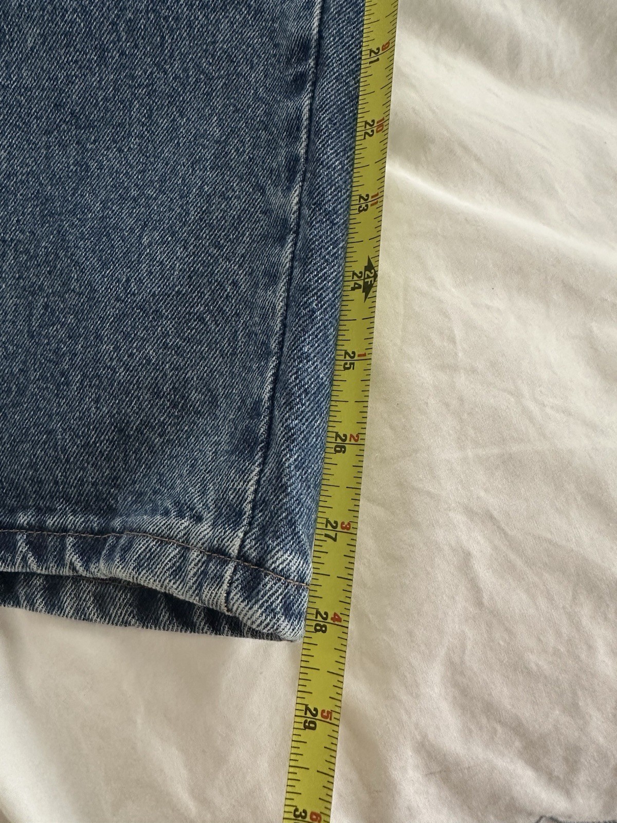 Rustler Vintage High Waist 90s StraightJeans Medium Wash 25 Waist