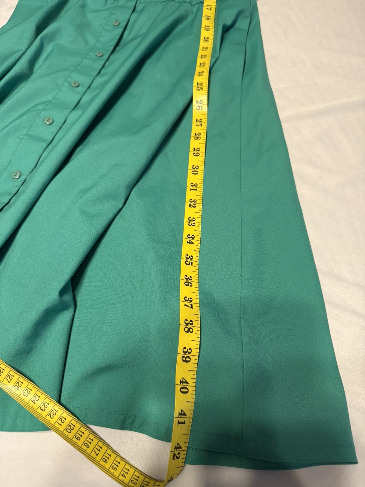 Vintage Dress Willi Of California 1970’s Green Size 8