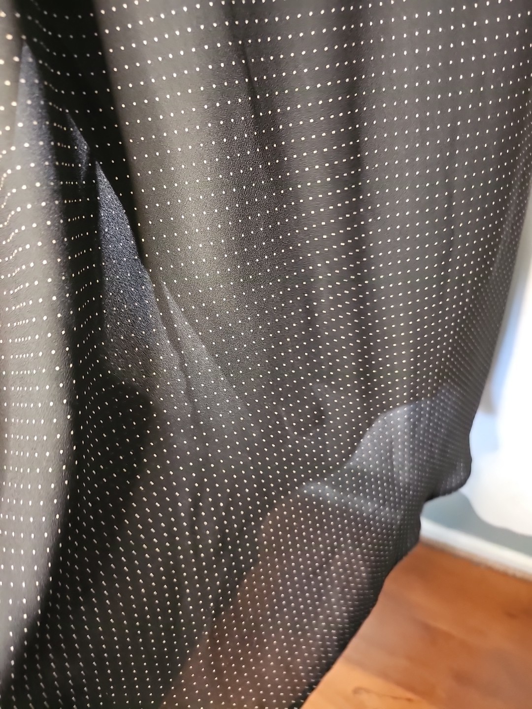 F.L.P. VINTAGE Black & White Polka dots Size 14