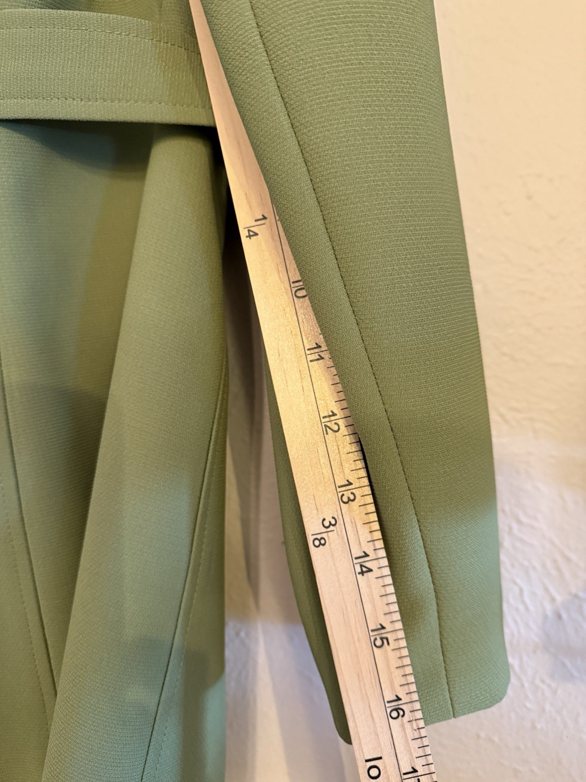 NWOT Vintage 70’s/80’s REGINE New York Avocado Safari Styled Lined Blazer Sz 10
