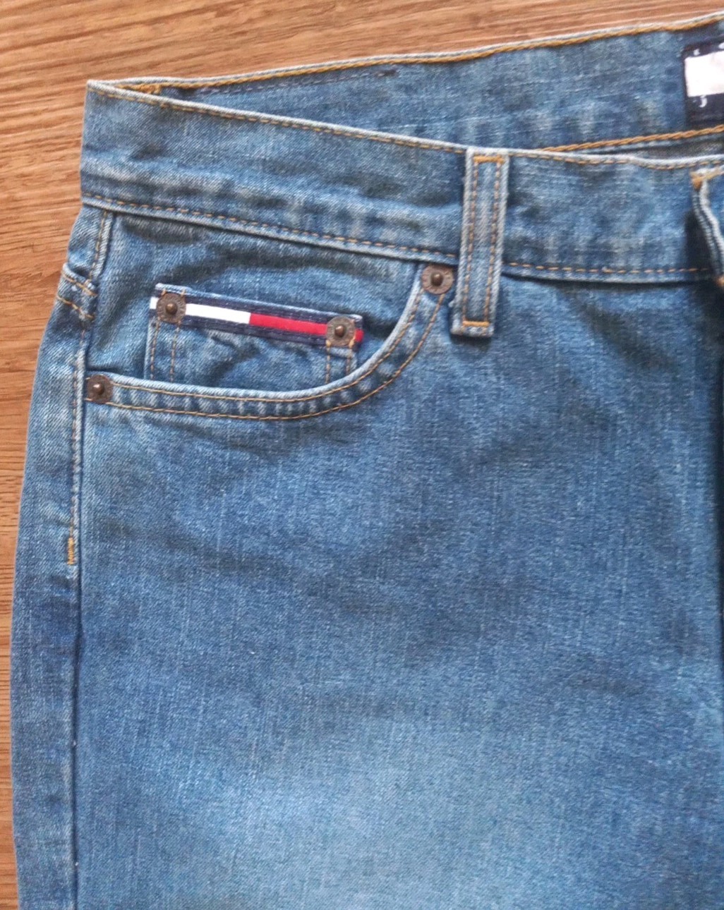 Vintage Women’s Tommy Hilfiger Uav-Uav Tommy Jeans Sz 5 Straight Med Rise