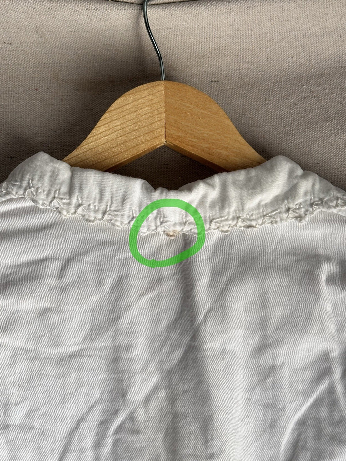 Resale Lot French Antique Dress Blouse Chemise 1900s White Cotton Womens S M L