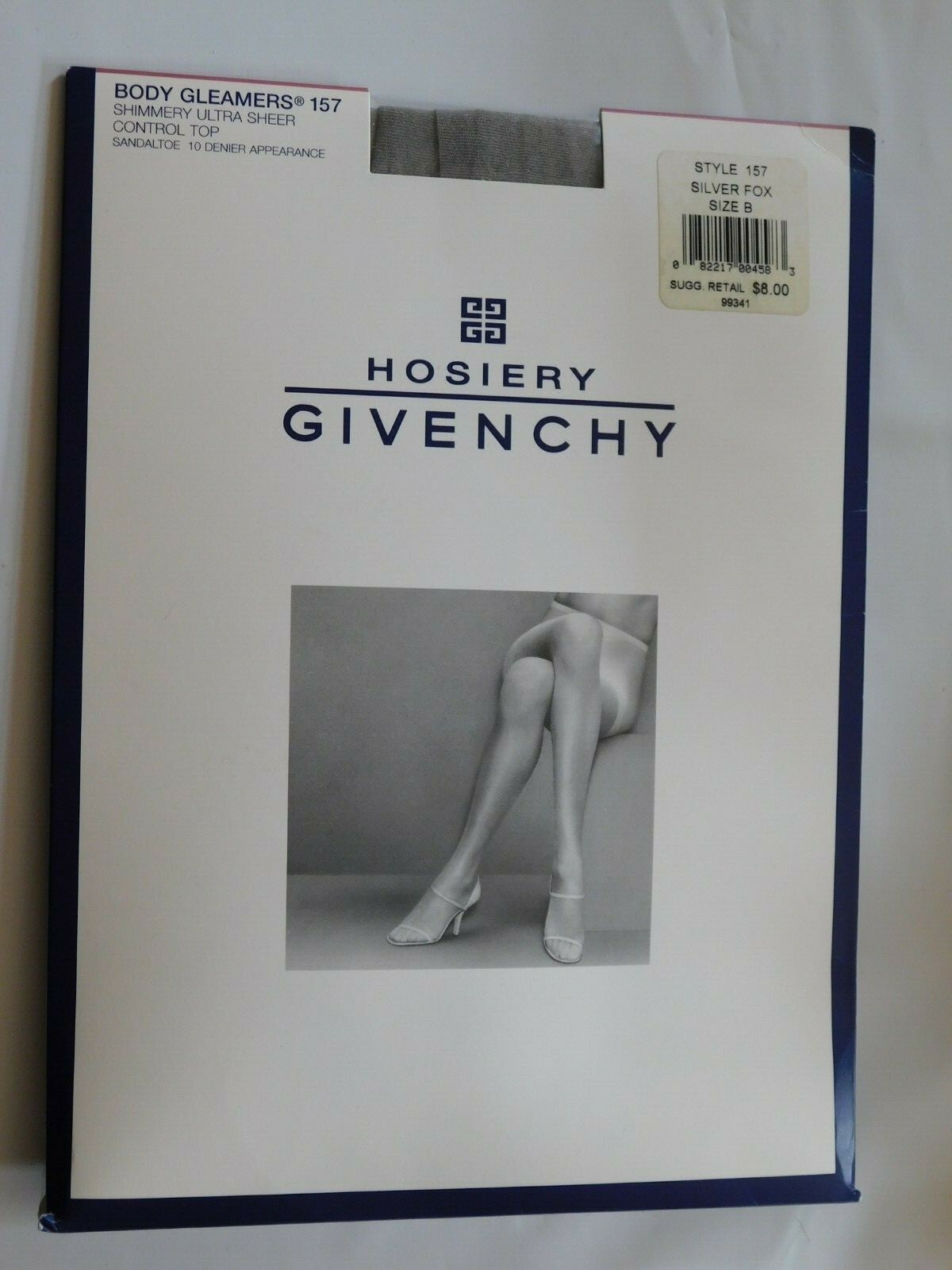 Givenchy Pantyhose Control Top Silver Fox Control Top Shimmery Size B