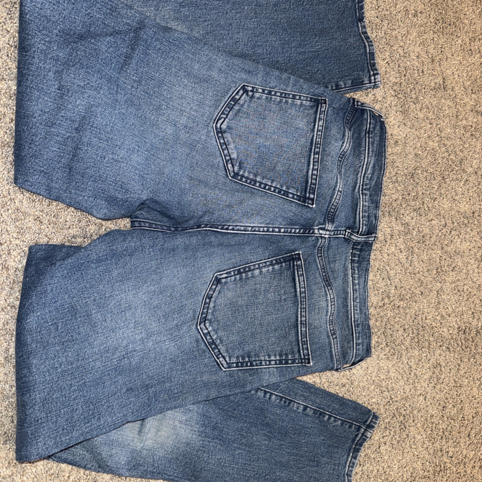 GAP Vintage Slim High Rise Jeans Medium Wash Size 8/29 Long Stretch