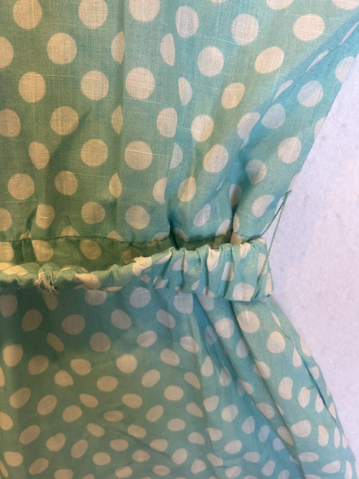 Vintage 1970s IFI Polyester Polko Dot DRESS BELT SIZE 4P Flaws U.S.A.