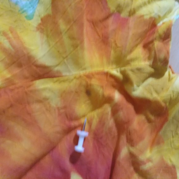 Vintage Jams World Daffodil Pattern Hawaiian Dress