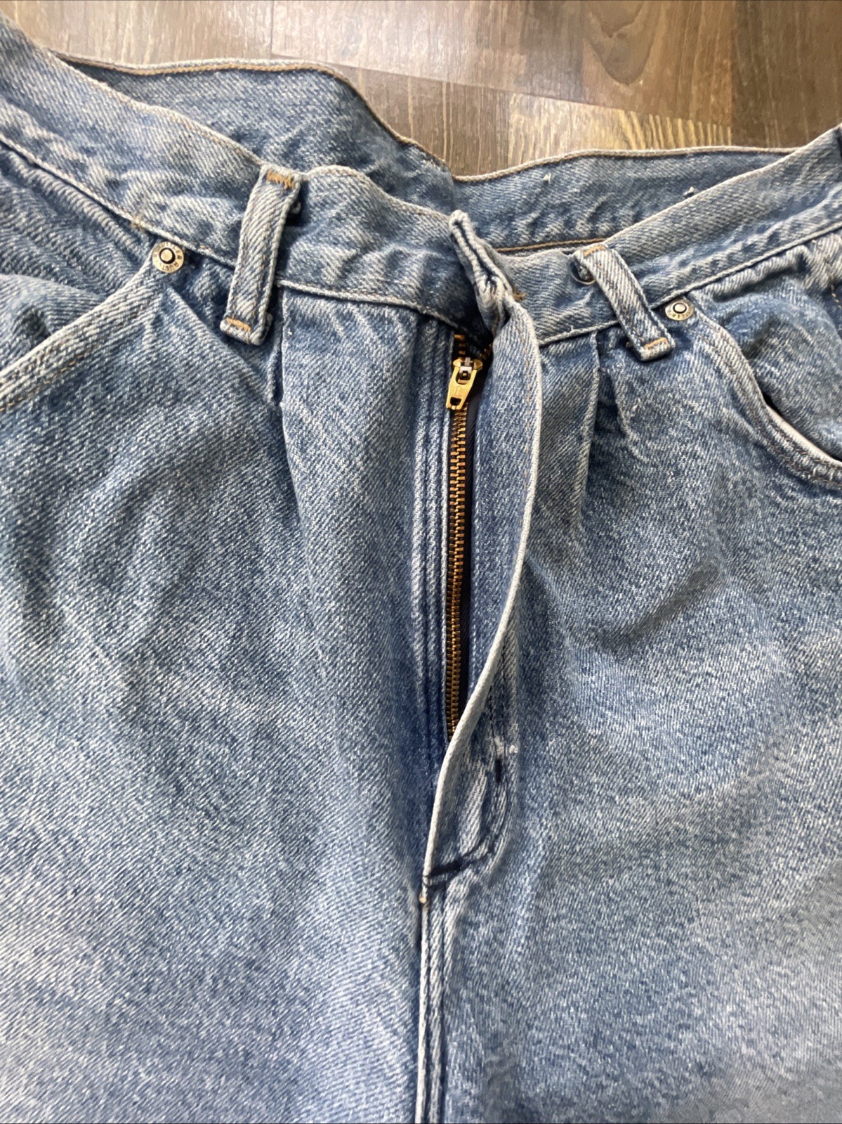Rustler Wrangler Misses Jeans size 12 Made in USA Tapered W26 L28