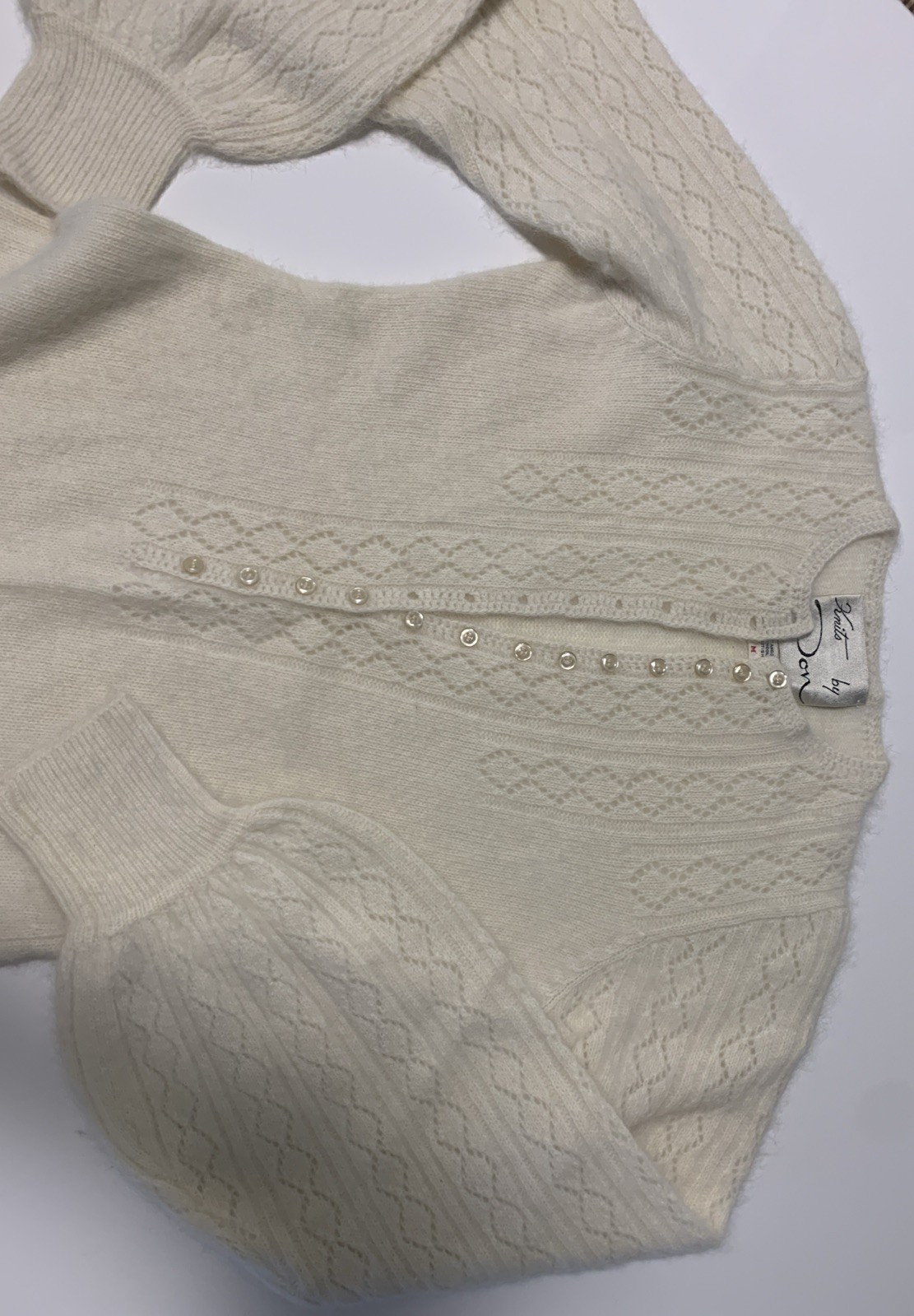 Vtg Knits By Don Rare Long Sleeve Sweater Dress Sz Small