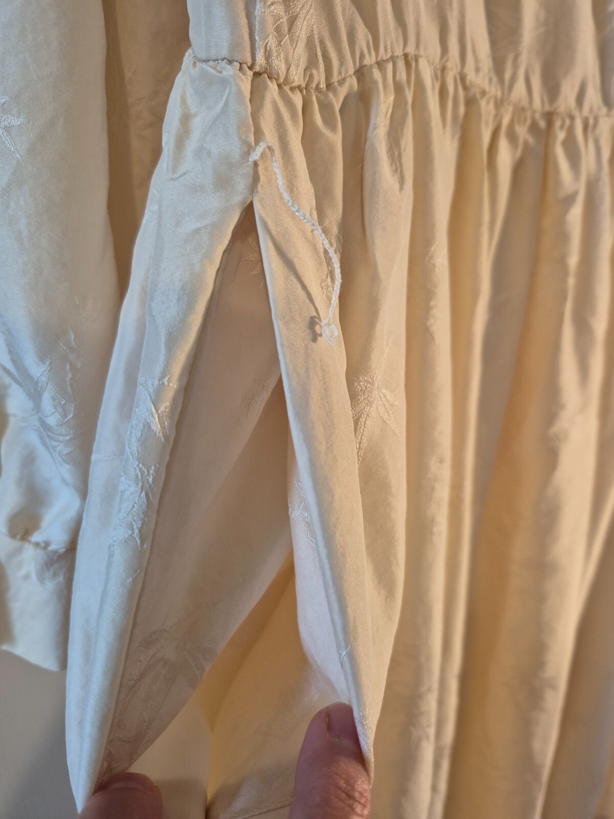 Vintage FRANCES BREWSTER Cream Dress Size 14