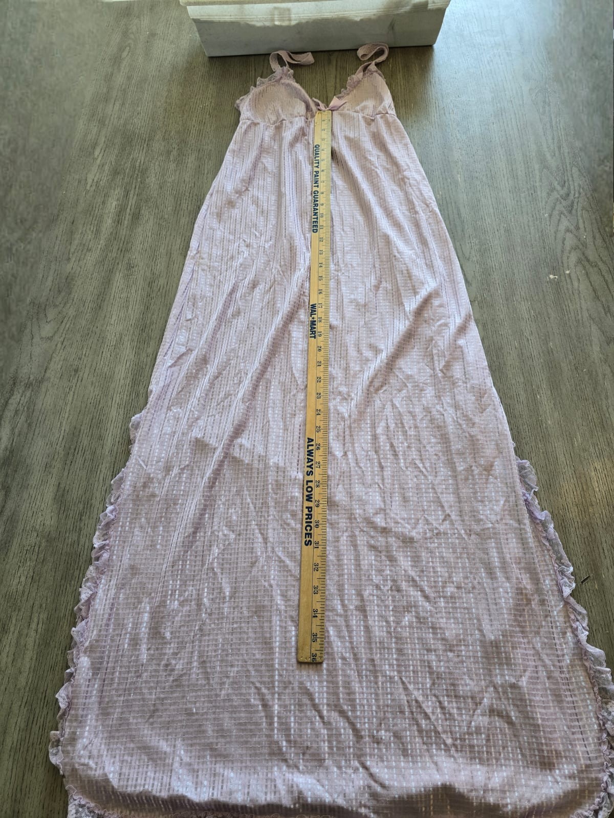 Vintage Bliss New York Purple Slip-On Nightgown Dress Size Medium