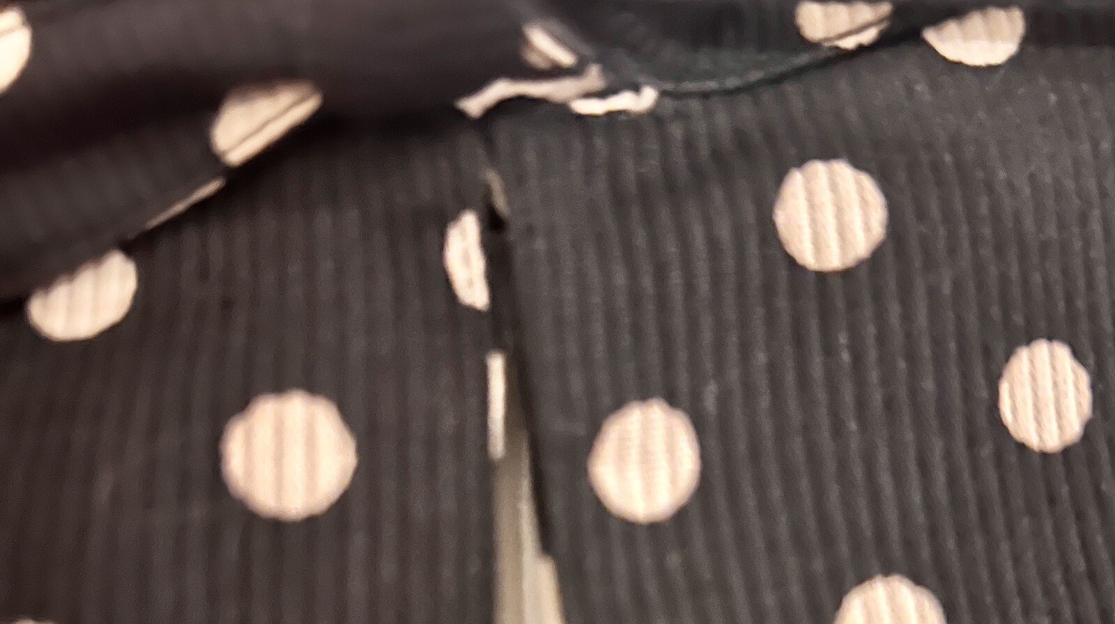 Valentino Miss V Sleeveless Black Off-white Polka Dot Sleeveless Vintage Top 44