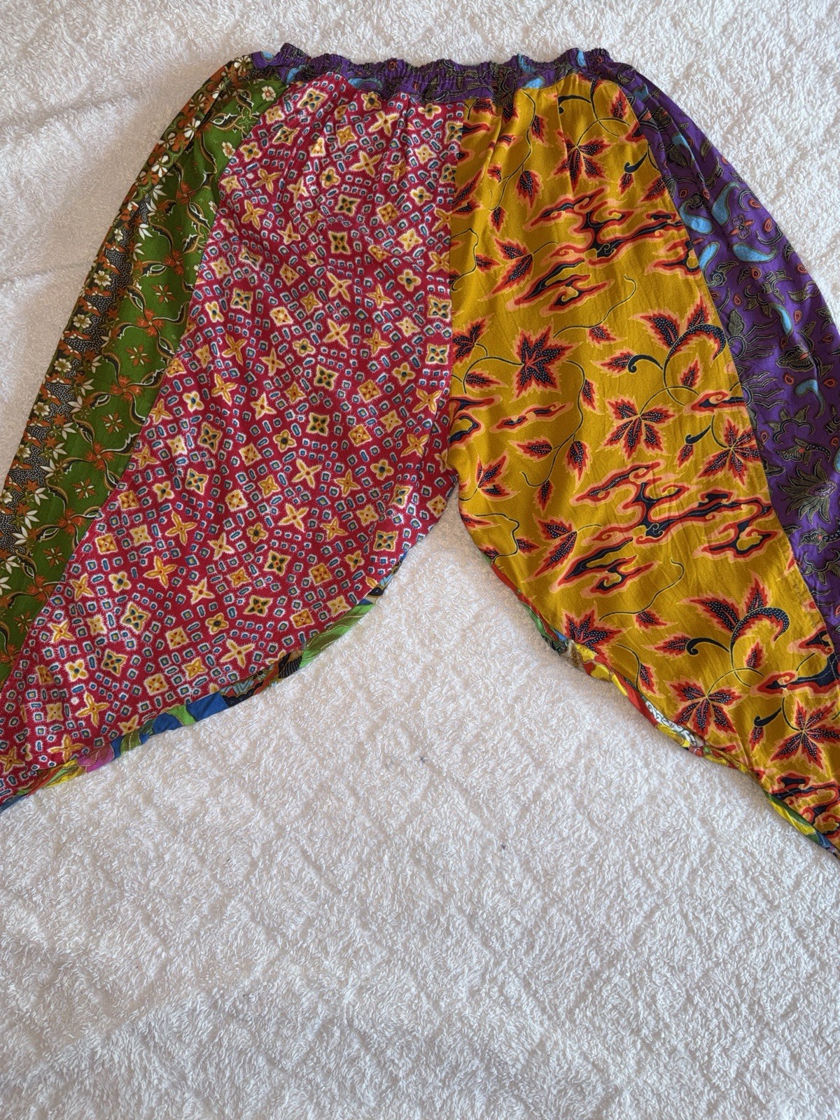 Vintage 90’s “Hammer” Harem Patchwork Unisex Contemporary Casuals Pants