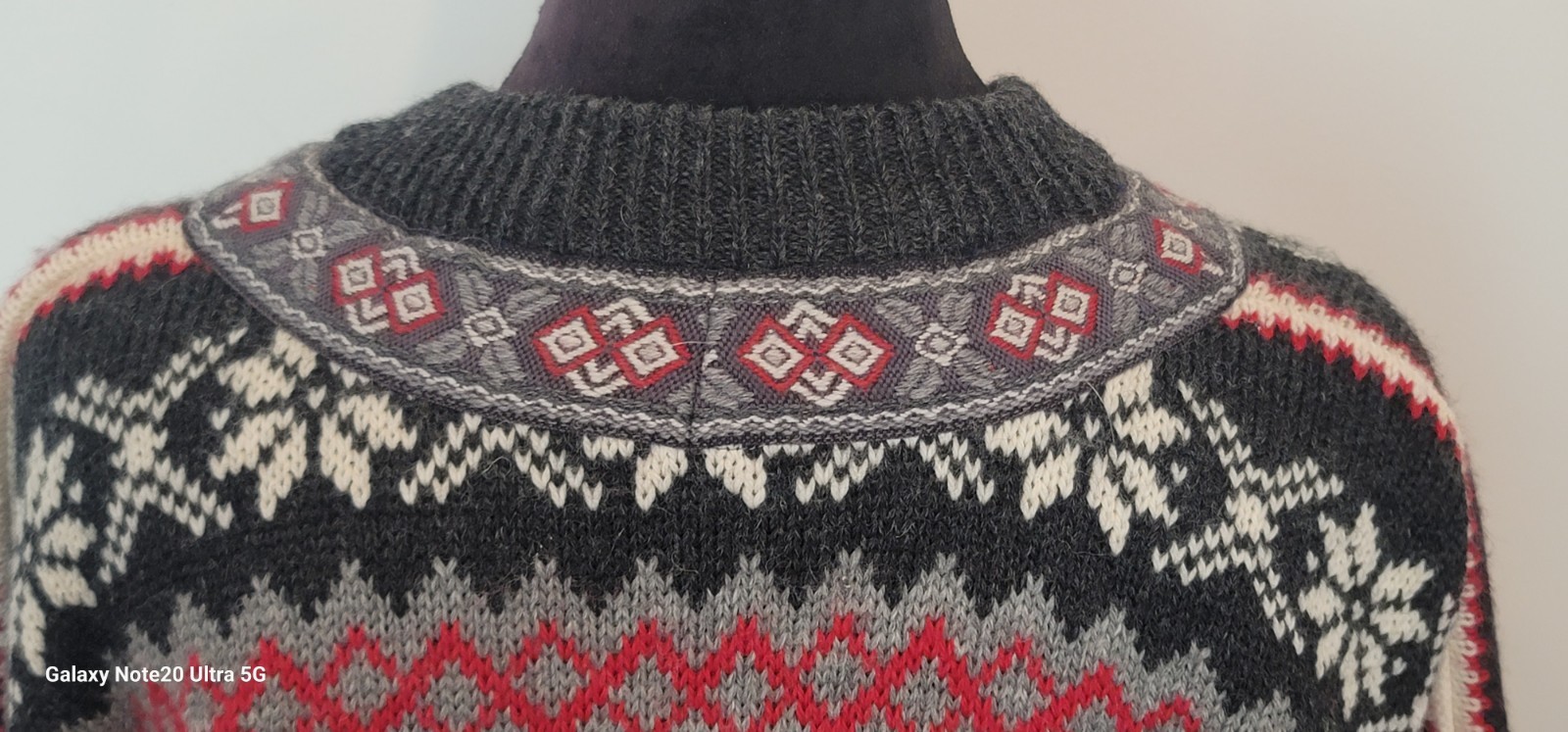 Vintage Nordstrikk Norway Virgin Wool Nordic Cardigan Sweater Womens M, Norway