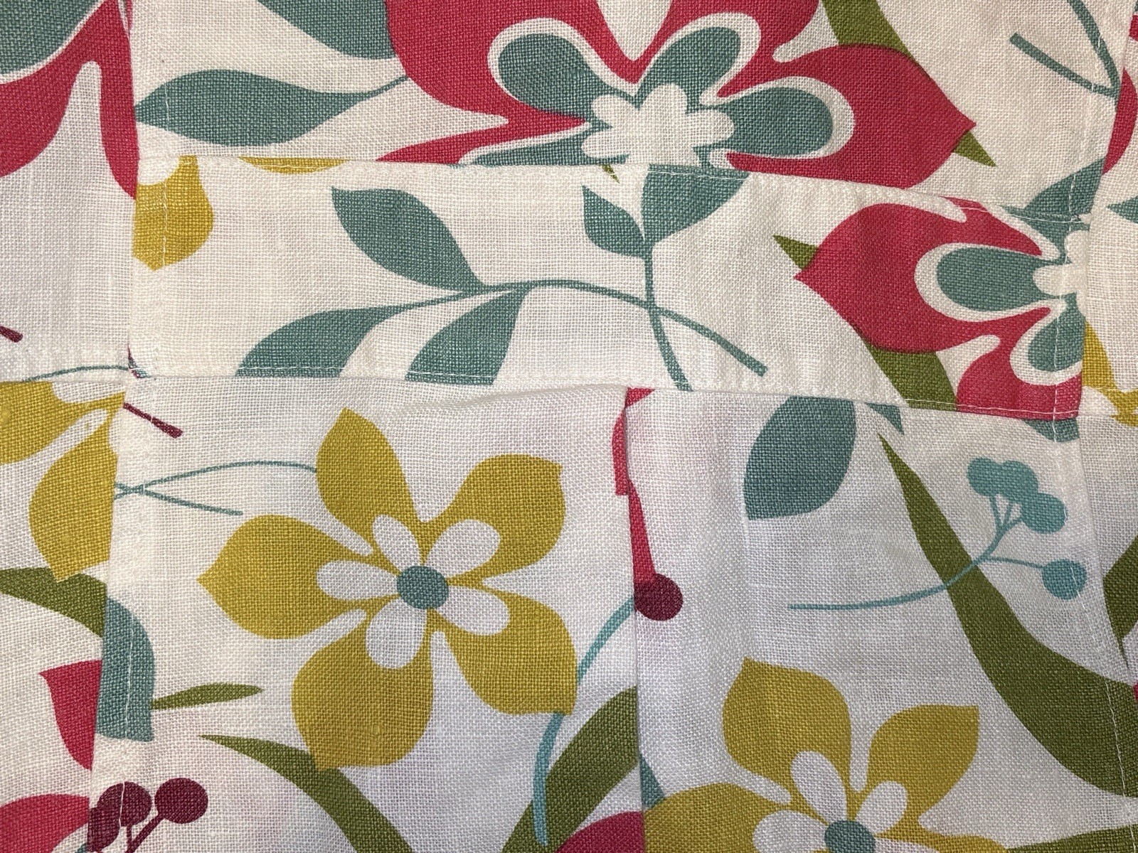 Vintage Gotcha Covered Floral Linen? Jacket Blazer Sz M No Tag Tropical Colorful