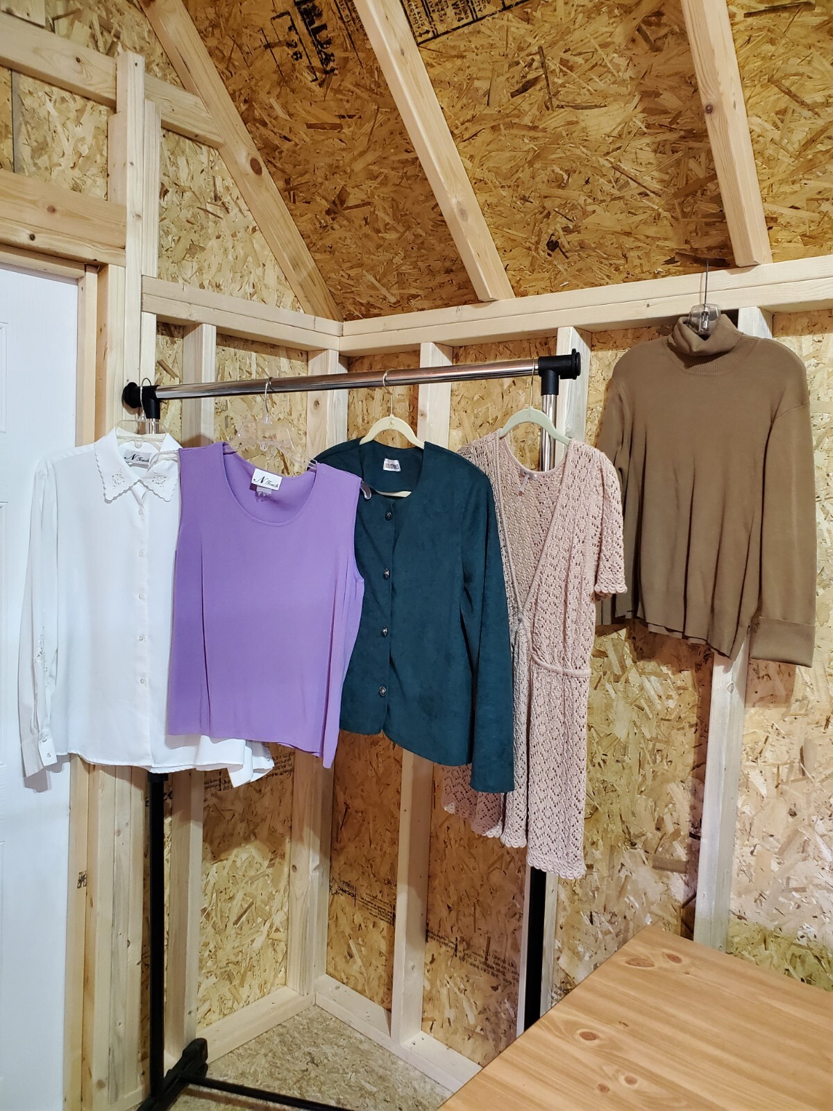 Lot of 5 Vintage Women By N Touch Etc Size XL BLOUSES 4 and 1 Bathing Cover