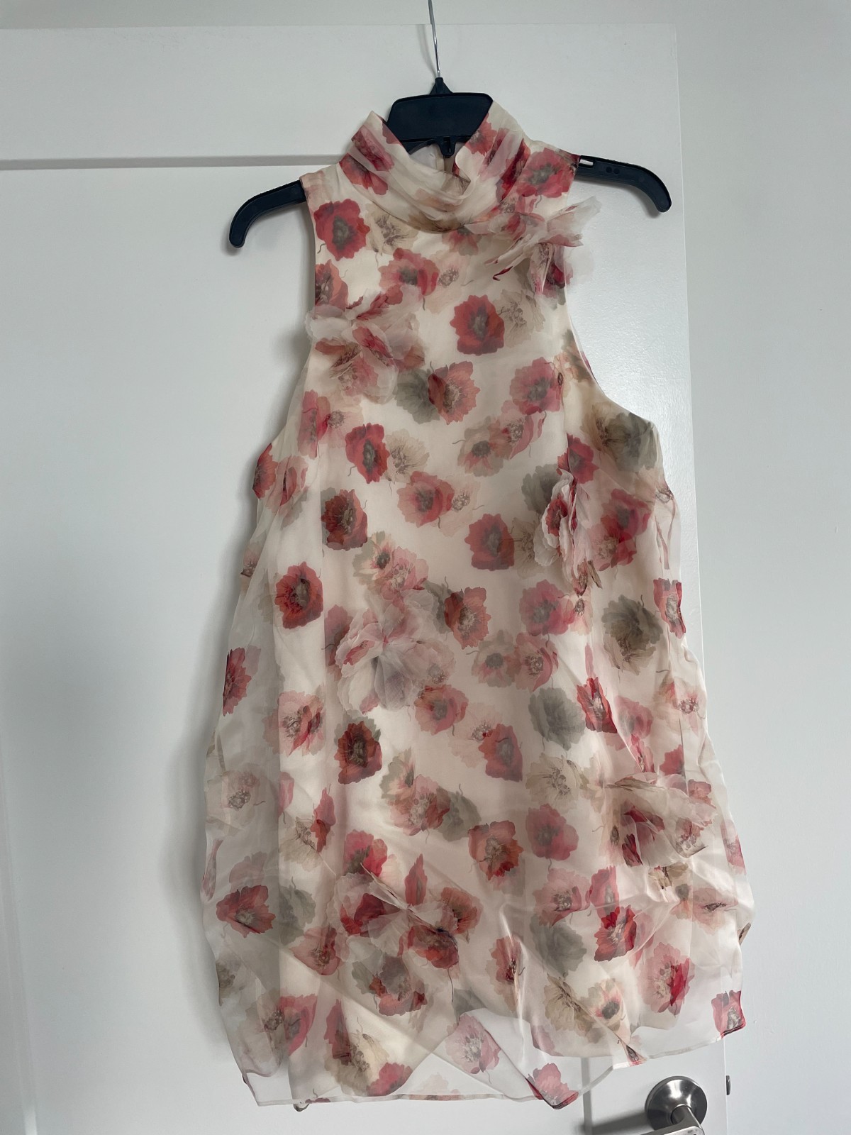 Cinq a Sept Floating Poppies Sylvia Dress – New with Tags – size US 8