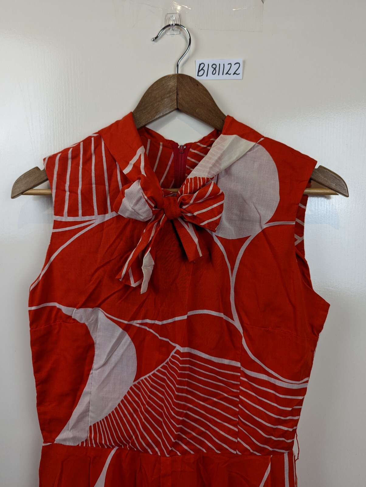 Couture Culture By Trent Nathan Vintage Red Sleeveless Fit Flare Dress Size 12