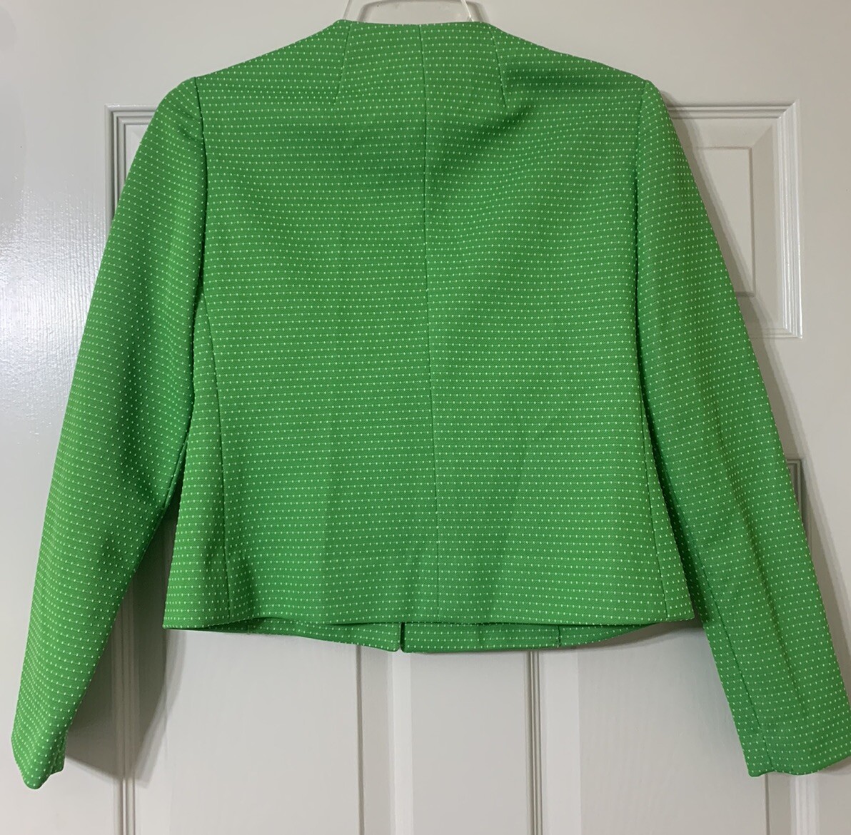 Vintage 70’s Eleanor Brenner For Brenner Couture Bright Green Blazer/Jacket (J3)