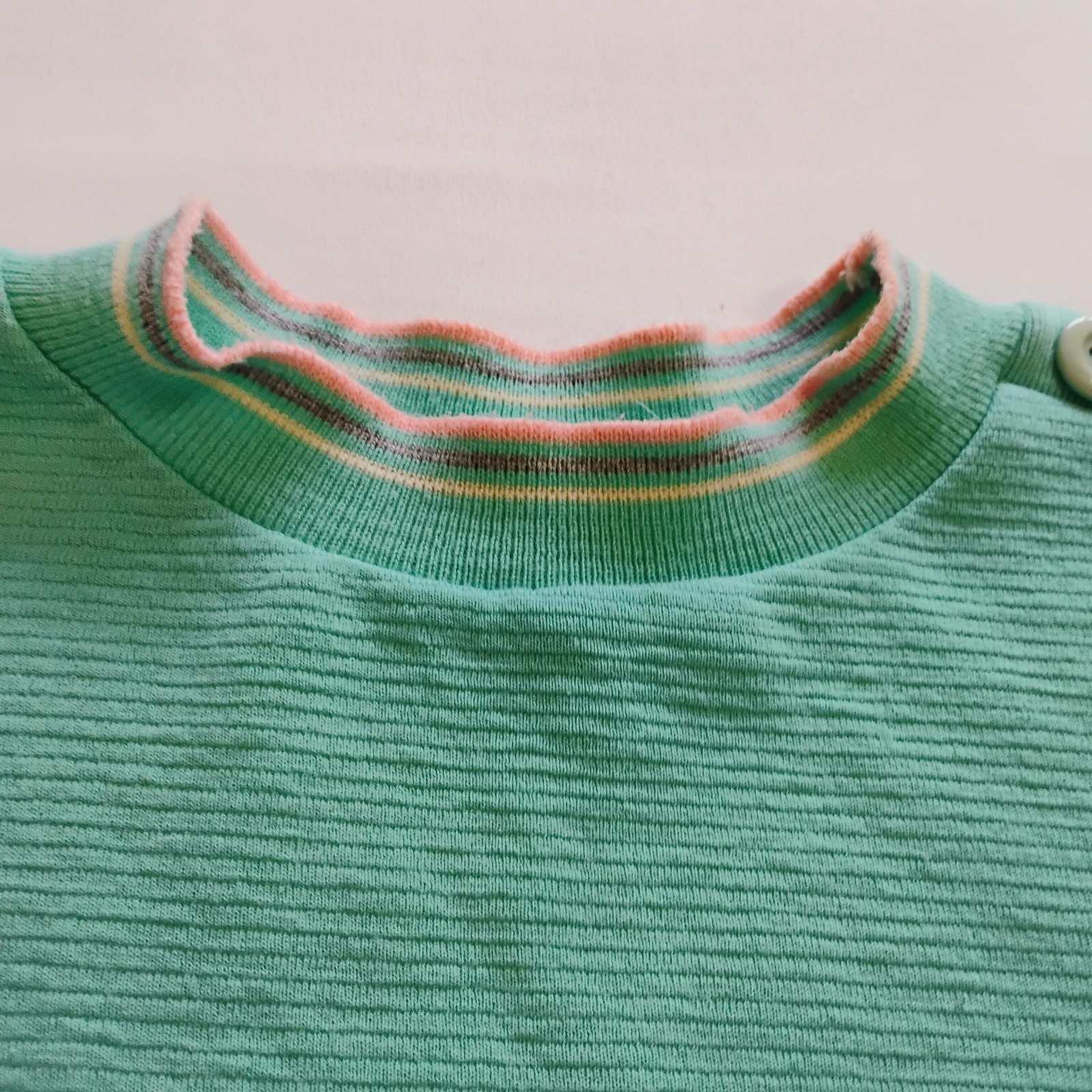 Vintage 80s Perry New York Skirt And Shirt Matching Set Wintergreen Sz Small Med