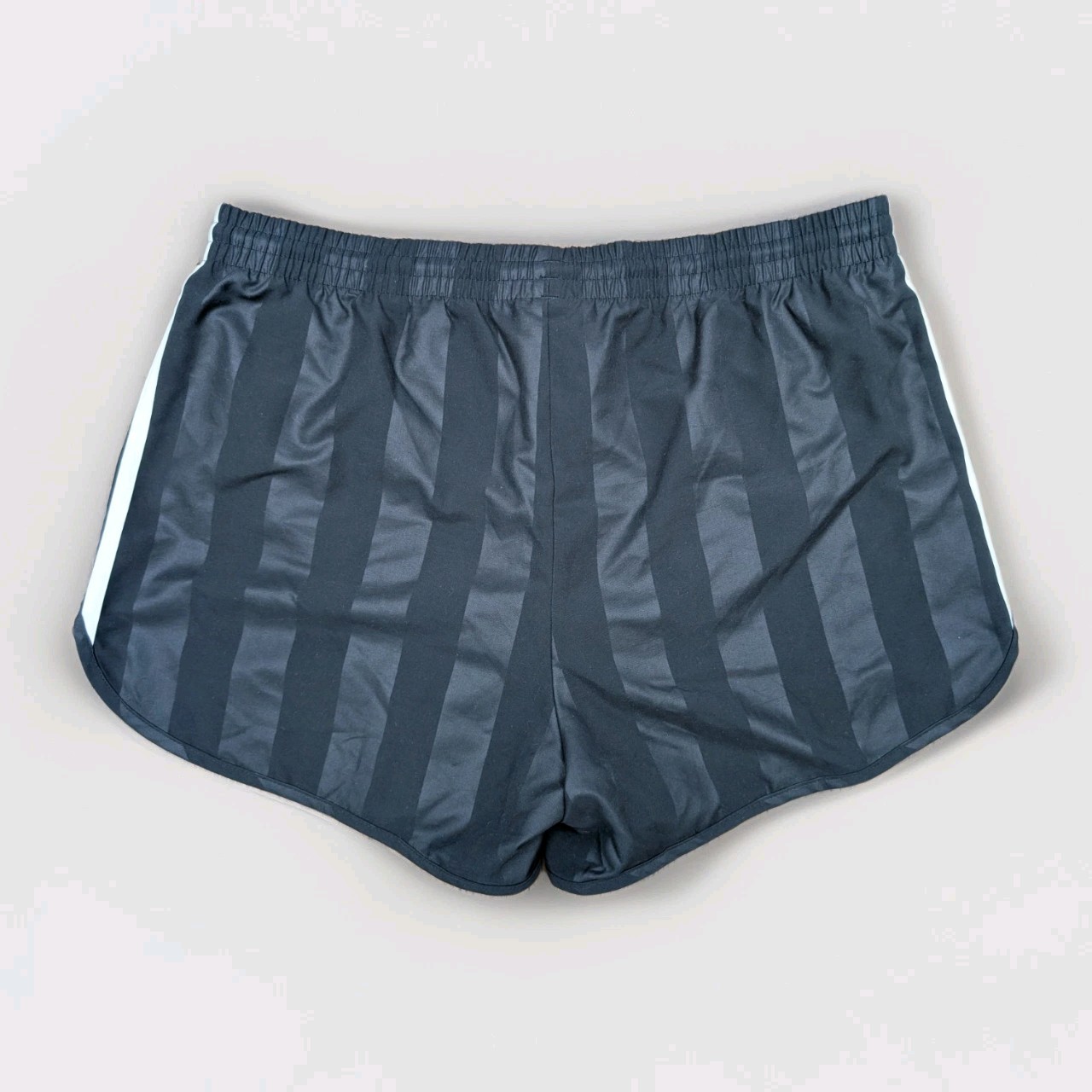 Adidas Sprinter Glanz Womens Shorts L Sports Vintage Black Football Gym Retro